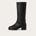 Ikar High Boots, waxed black OUTLET